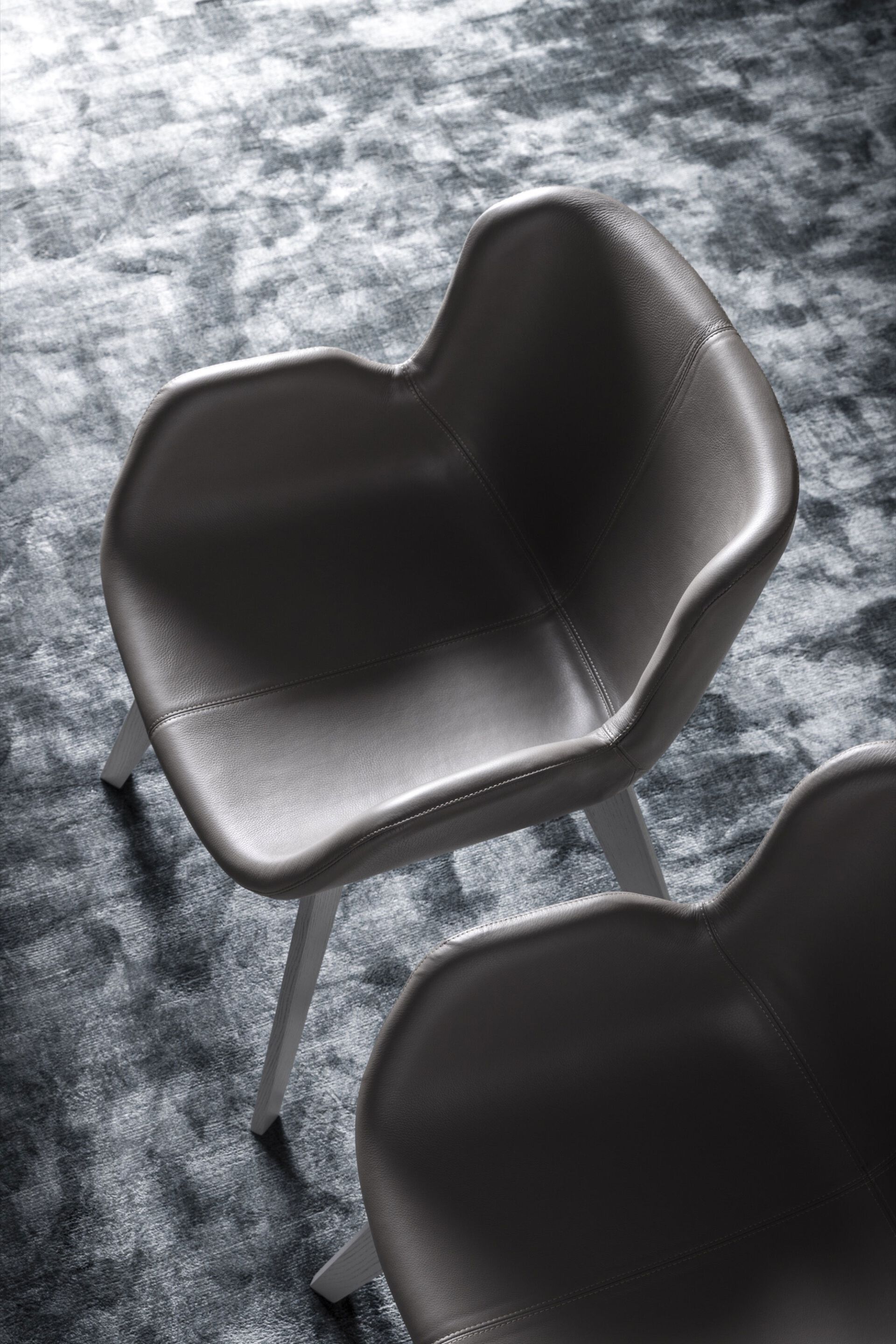 Кожаный стул с подлокотниками OAK Metronome ARCH-00149519 - Вид №8