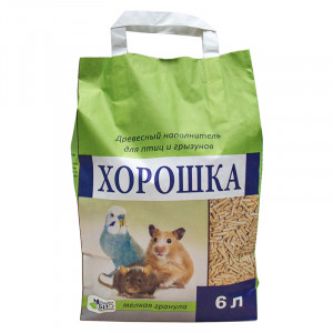 ПР0045454 Наполнитель для грызунов 6л ХОРОШКА