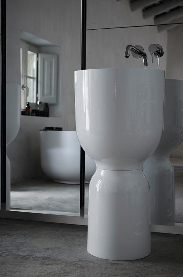 INBANI Отдельностоящий ротондо Lavabo из ceramilux® Origin sun-id-1376447 - Вид №5