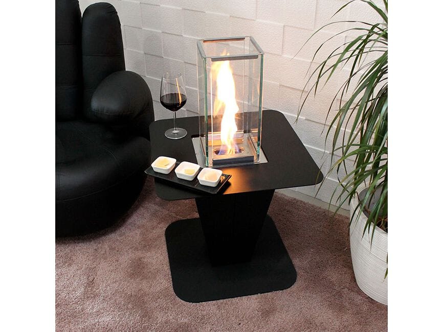 Стеклянный журнальный столик для каминов на биоэтаноле bioKamino OLYMPUS ARCH-00121083