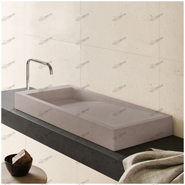 INK0110 Накладная раковина на столешницу  овальная Neutra Design 