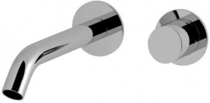 AZ P19TB Смесители для раковины Azzurra ceramica Умывальник подвесной, круглый излив, 180 мм на тарелке LINEA