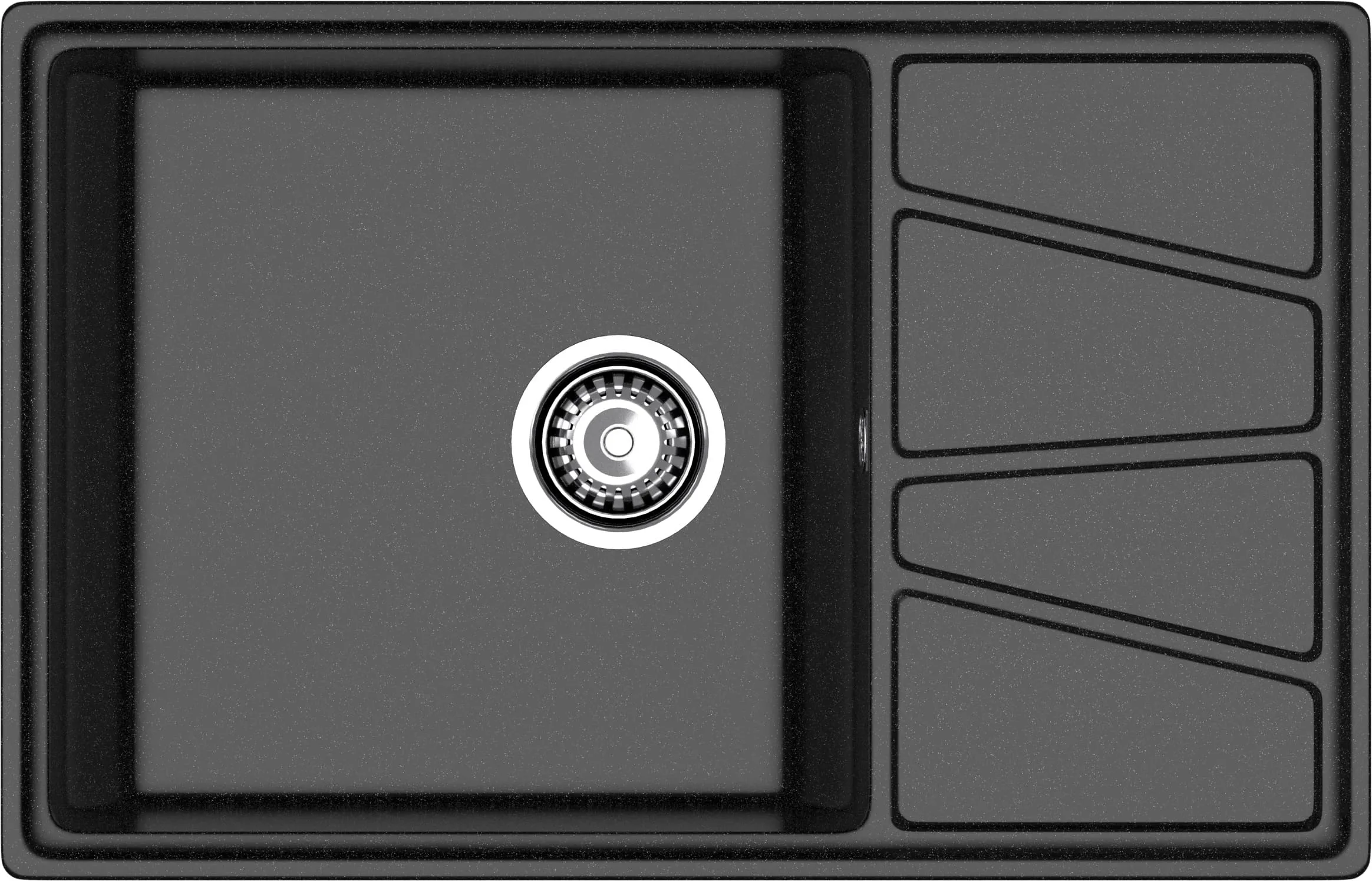 Кухонная мойка Искусственный камень VERTEX S147 GranFest V-780L-S147