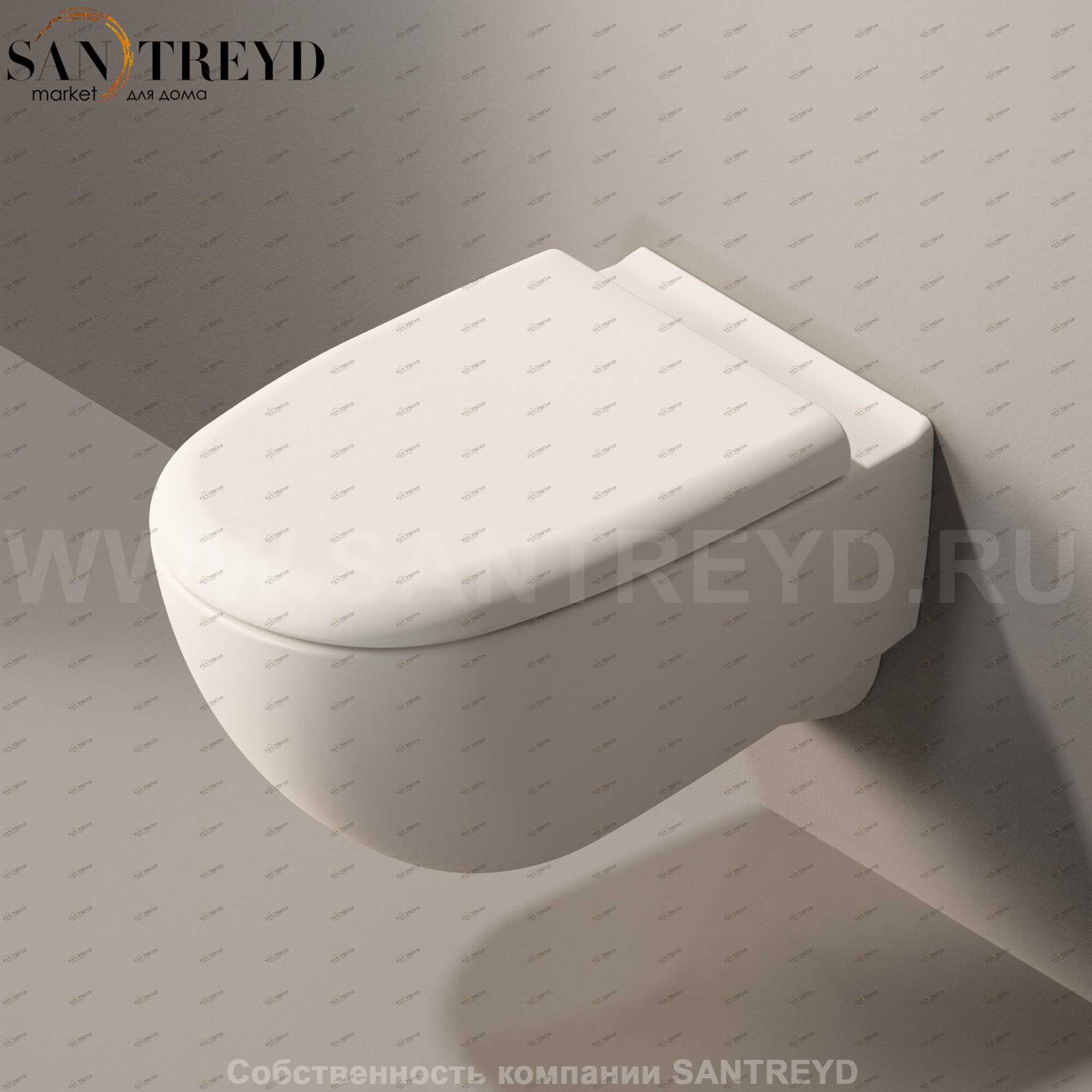 5085G9003 Подвесной унитаз настенный Белый Ceramica Flaminia Spin Италия