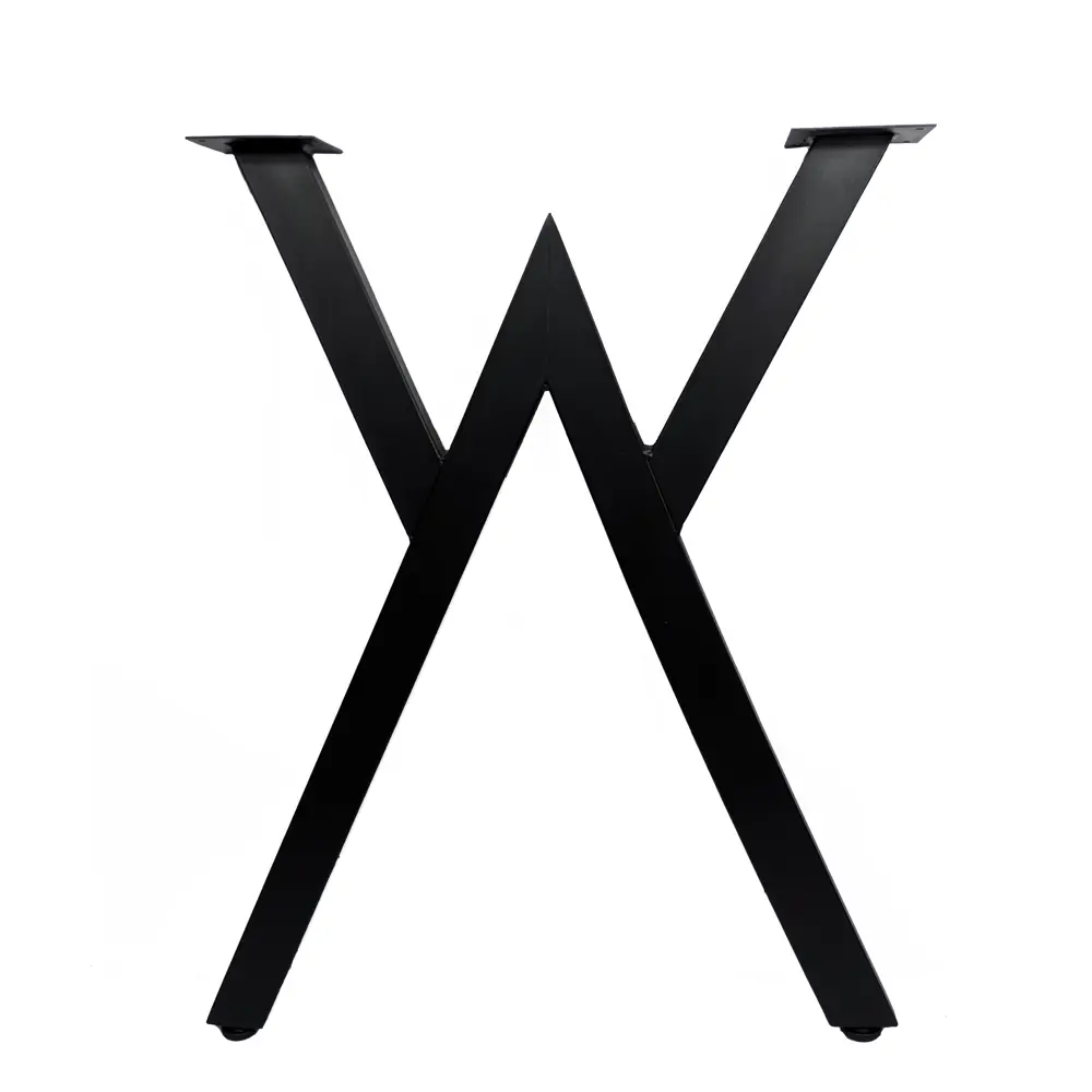 Подстолье для журнального столика 55 см сталь цвет черный глянцевый DUCKANDDOG STLM-2048301