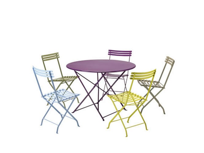 Окрашенный металлический складной садовый стол Ethimo ARCH-00052602 - Вид №2