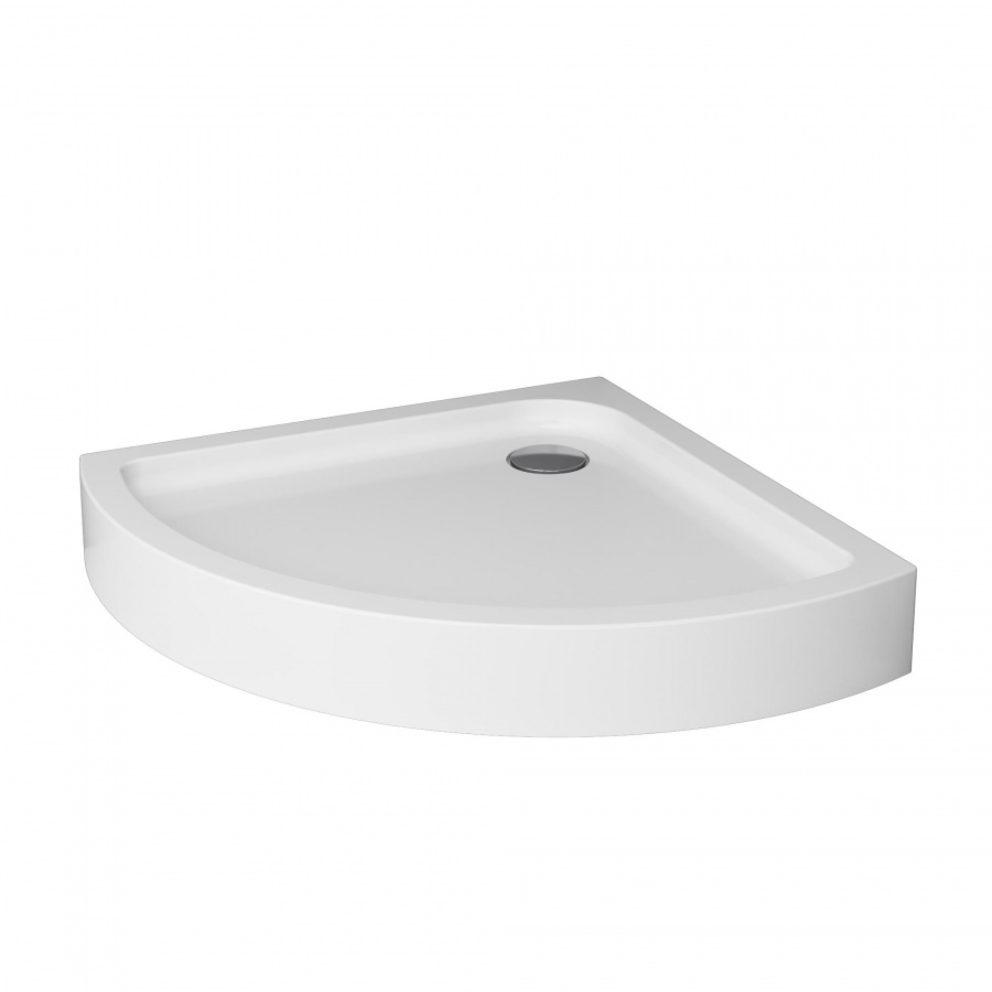 W83T-315-090W Solo Slide Поддон для душ. ограждения 90x90 белый акрил AM.PM Like - Вид №2