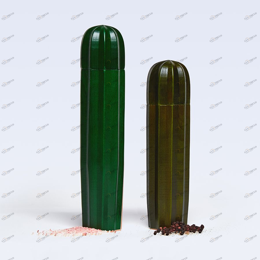 Мельницы деревянные для соли и перца Cacti Doiy DYCACTIGR