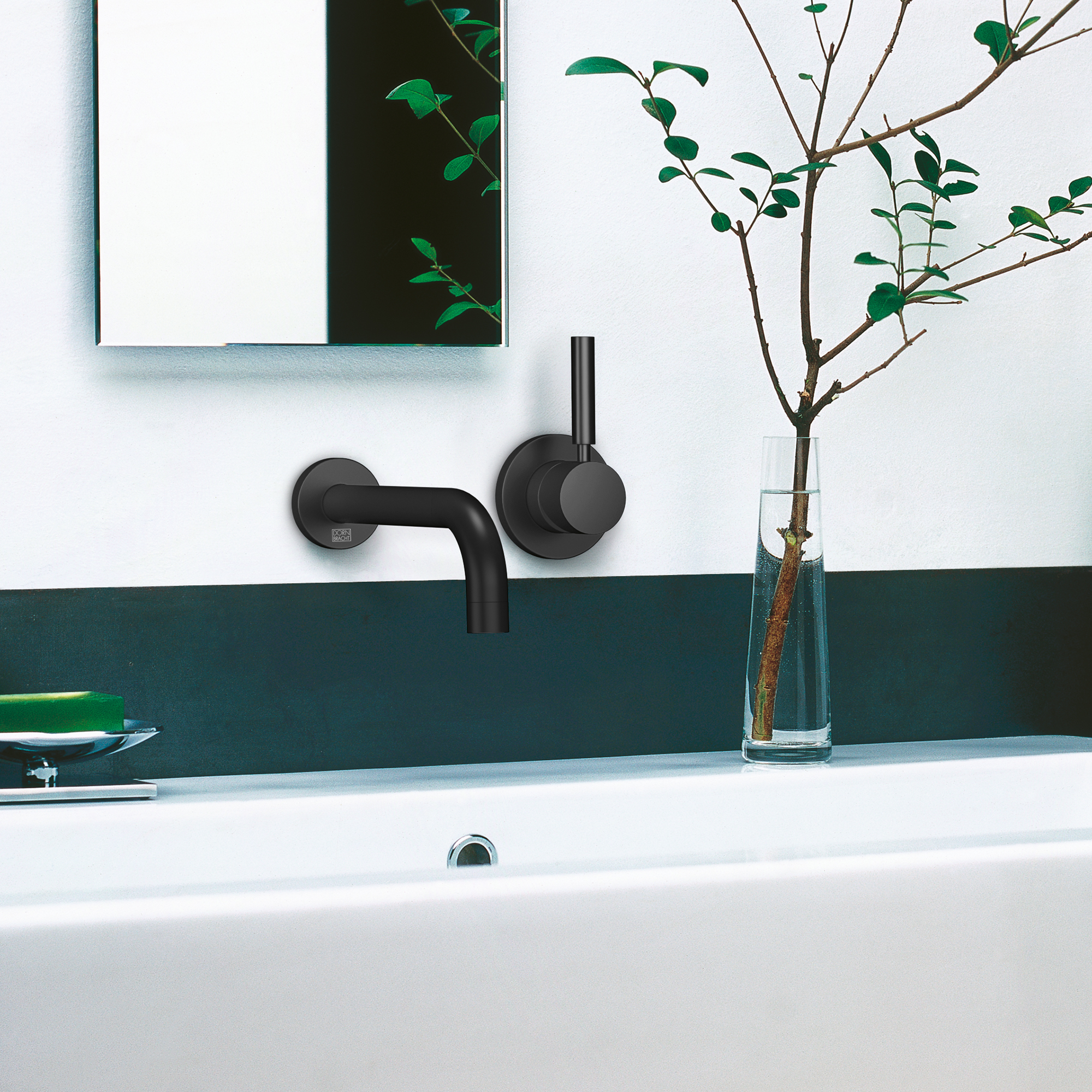 EDITION PRO Смеситель для раковины, однорычажный, настенный, без донного клапана - Хром DornBracht 36812626-00 - Вид №1