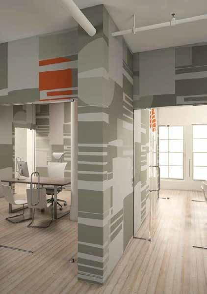 GLAMORA Мебельная бумага по индивидуальному заказу с акустическими свойствами Supporti sun-id-1446132 - Вид №4