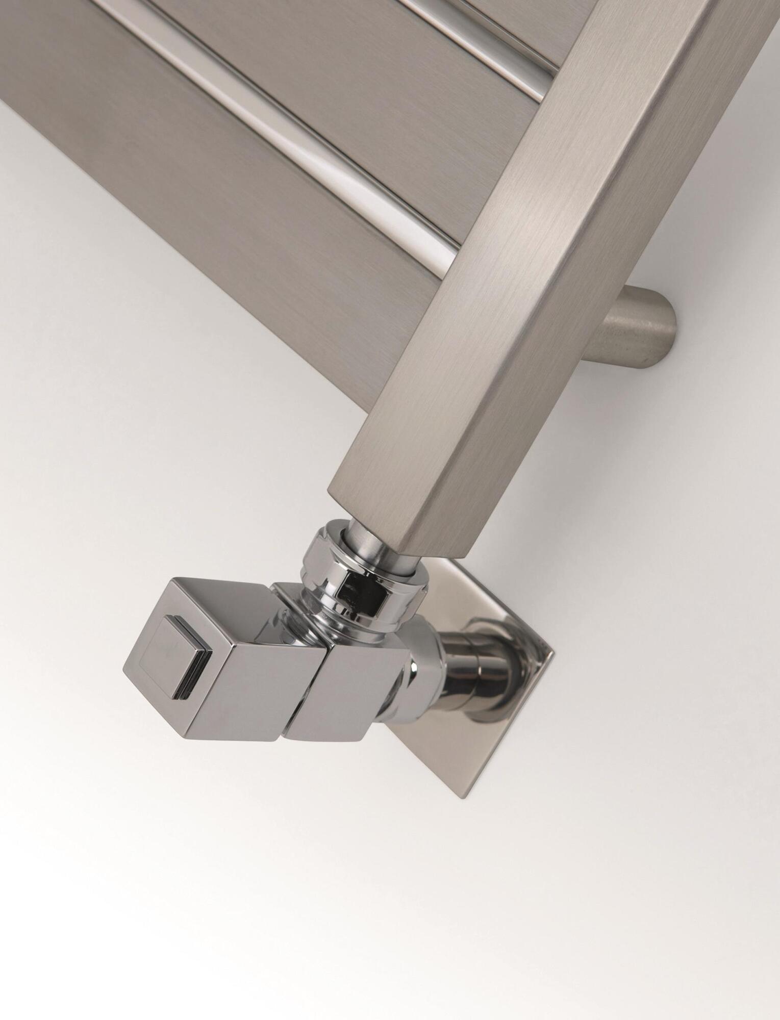 Полотенцесушитель Hammam BLIZZARD Stainless steel  комбинированный; электрический или водяной Сталь  - Вид №15