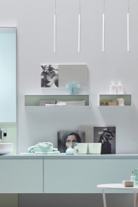 Pensili in legno Arcombagno Collezione vasche da bango Навесные шкафы и колонки