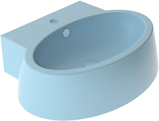 DULAV6523 Подвесная раковина настенная GSG CERAMIC DUNIA