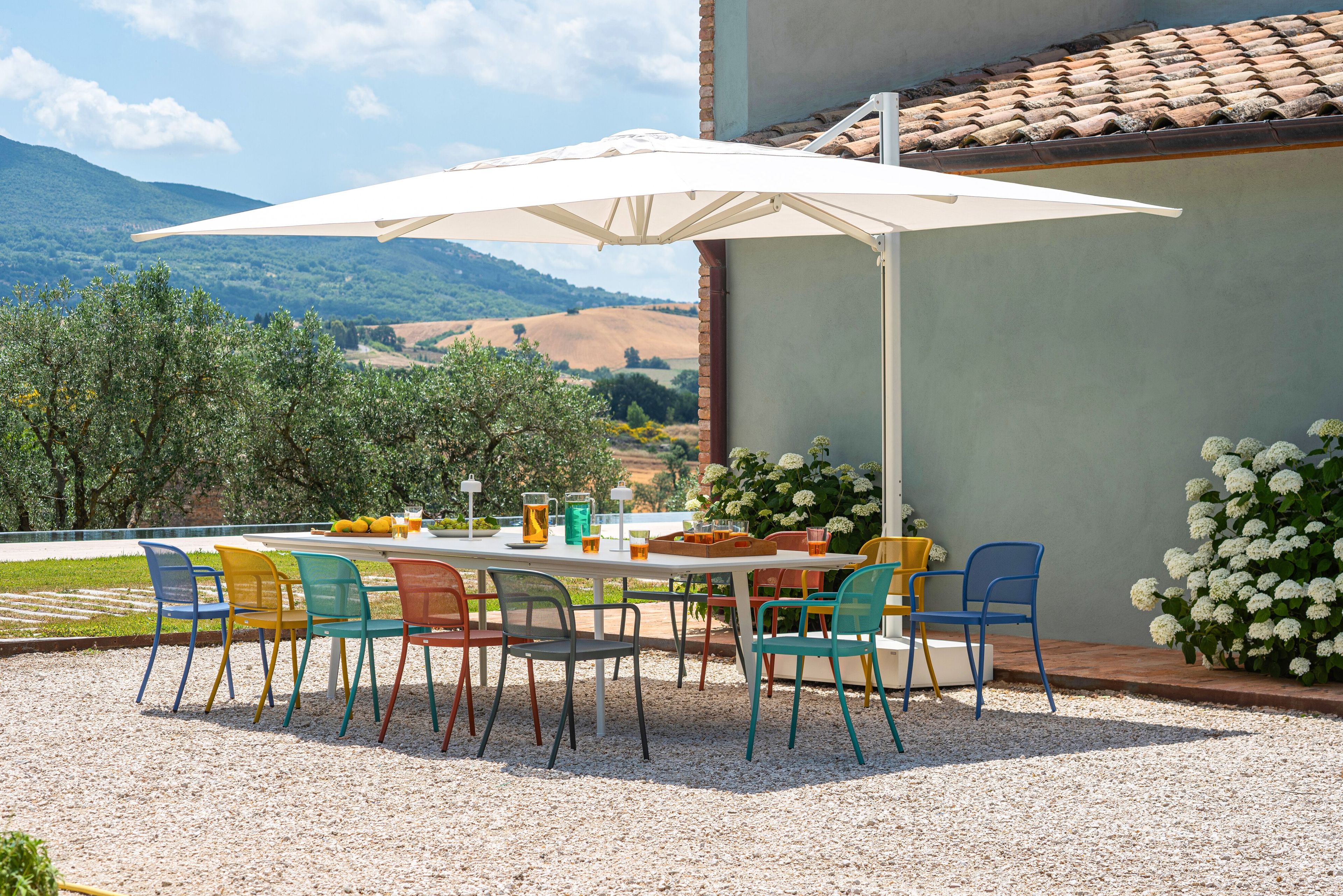 Стальной садовый стул emu кафе ARCH-00083137 - Вид №5