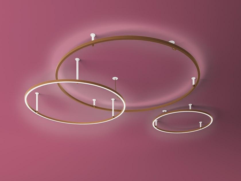 AXOLIGHT Алюминиевый светодиодный потолочный светильник U-light sun-id-1346742 - Вид №1