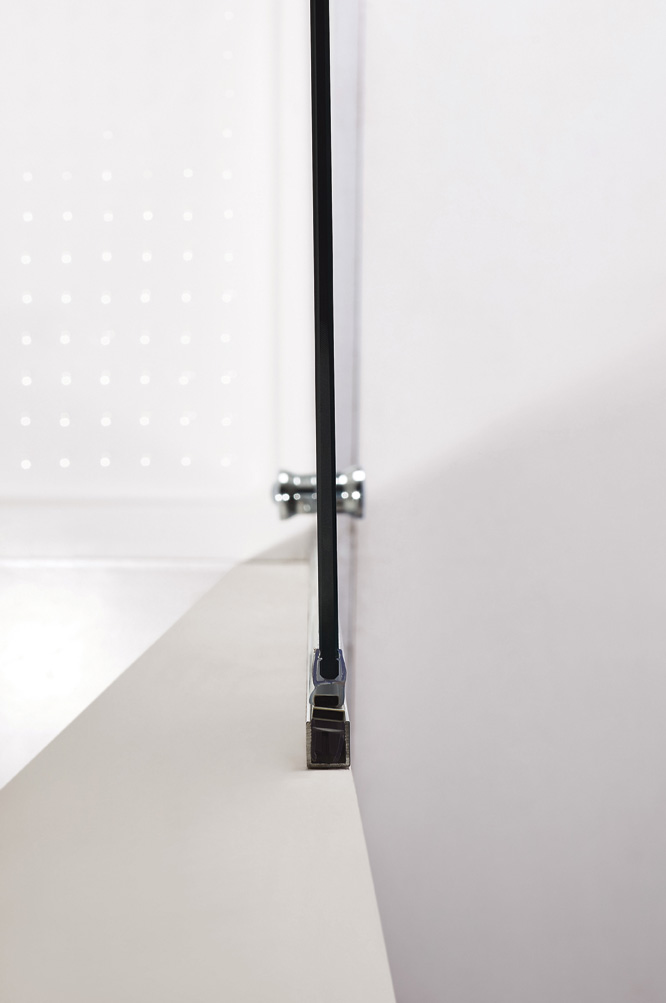 Душевая дверь в нишу CEZARES ECO-O-B-1-85-P-Cr - Вид №7