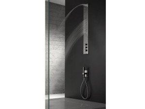 Настенная душевая колонка из нержавеющей стали с душем