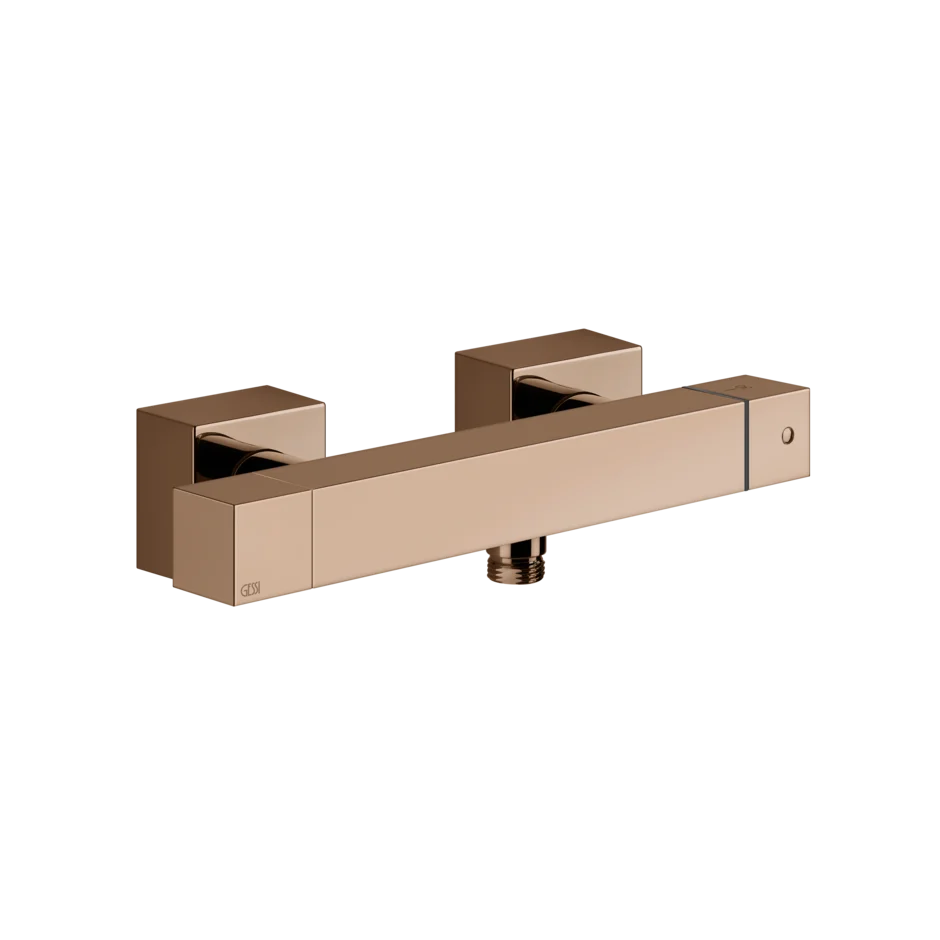 Смеситель для душа 19431 030 Gessi Rettangolo k МЕДЬ PVD 19431030