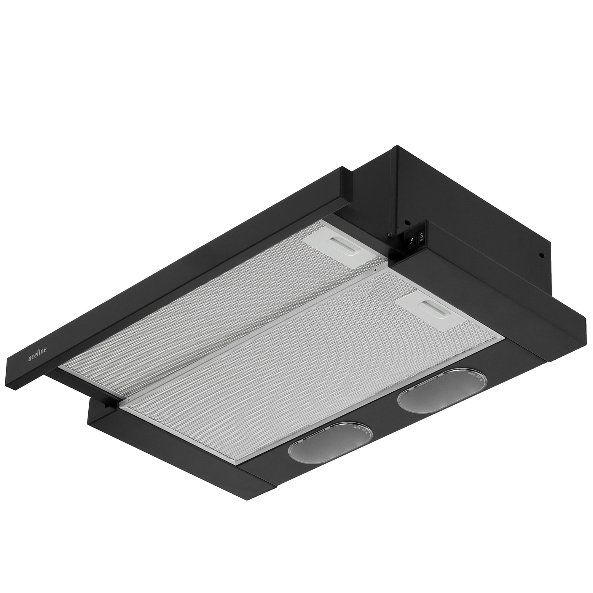9071651 Вытяжка телескопическая Aceline ET-60B черный/черный STDN-0073977 - Вид №2