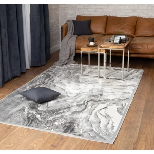 Ковер Рим 120x180 см вискоза 618 W цвет бежевый