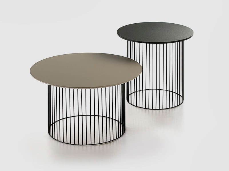 Круглый стол из стали и дерева Kendo Mobiliario Гидра ARCH-00056914 - Вид №1