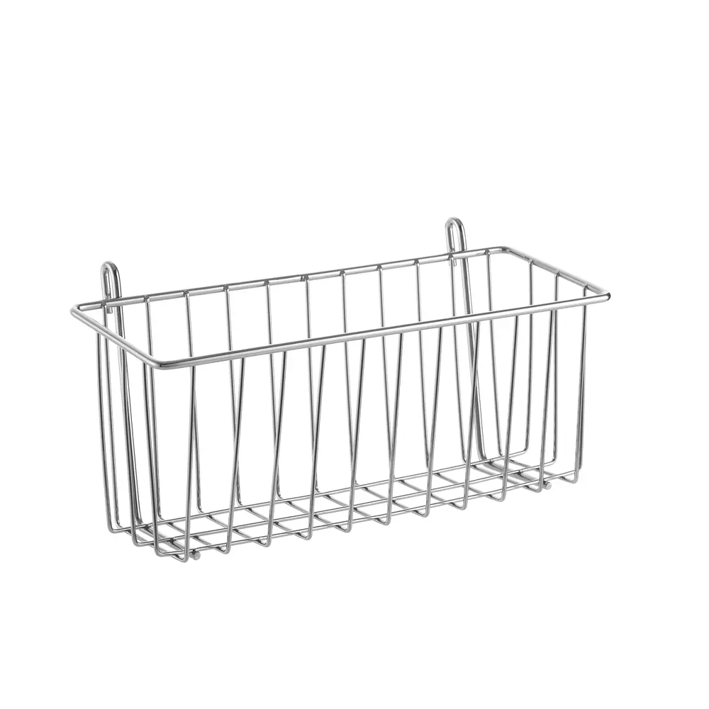 Корзина навесная KONSENSA 28x9.7 см цвет хром 89415235 STLM-2169970 