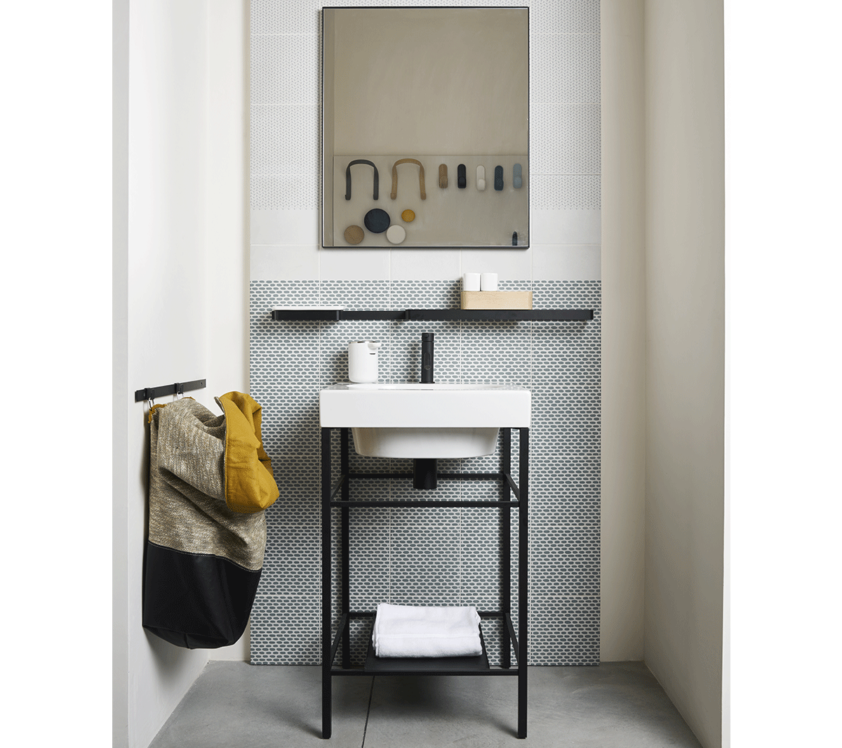 Ex.T ML SLEEK Смеситель для раковины со сливным клапаном EXMLSLNE - Вид №1