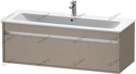 KT642107575 Ketho Тумбочка подвесная Лен, декор Duravit
