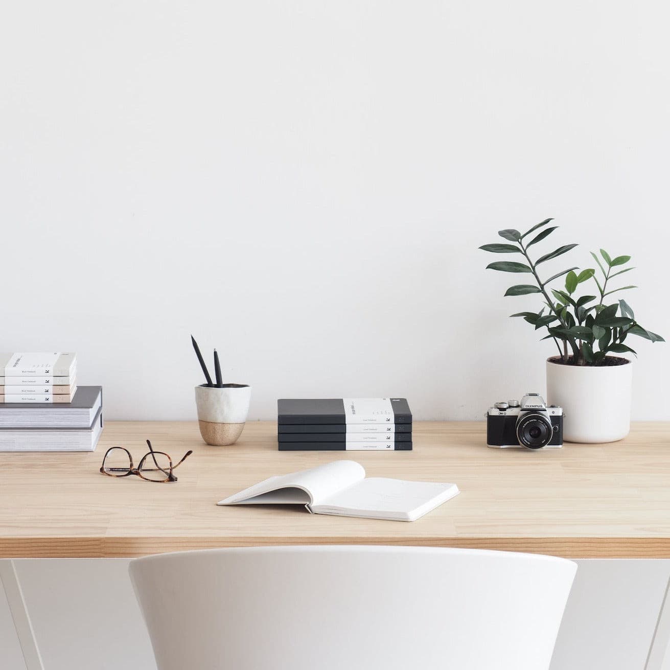 K908BLA Блокнот A5 из карстовой каменной бумаги - пустой Wingback  - Вид №4