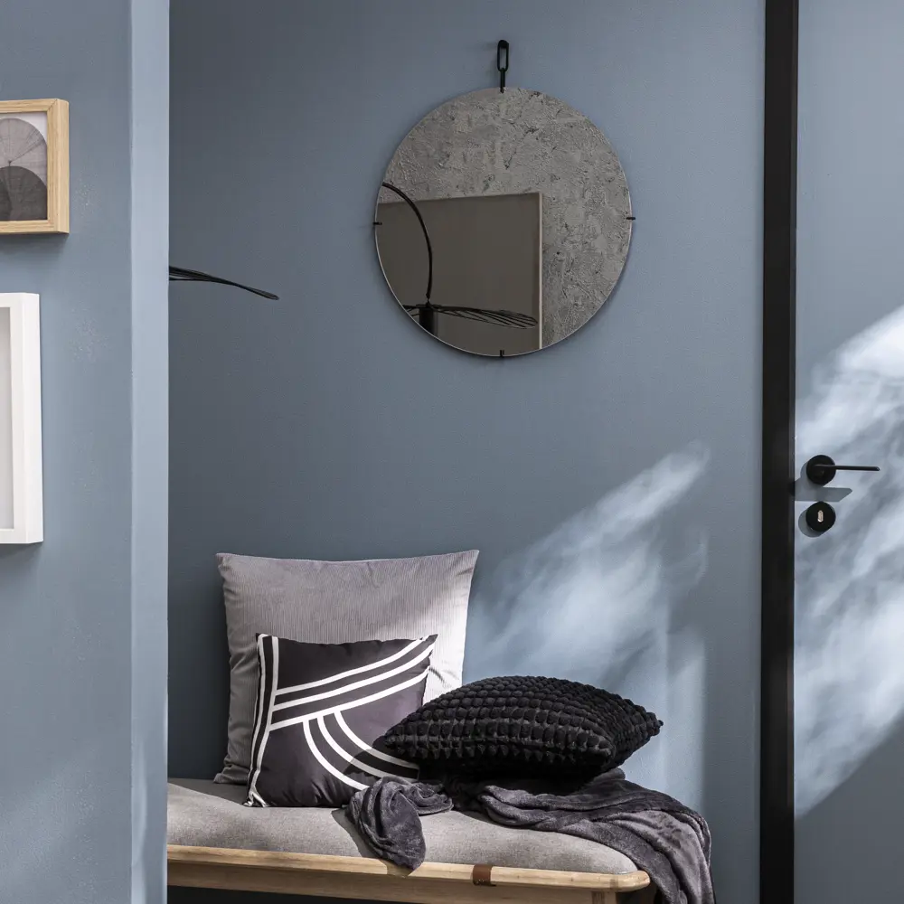 INSPIRE Medal — круглое зеркало без рамы 50 см черное 86484788 STLM-0833510 - Вид №7