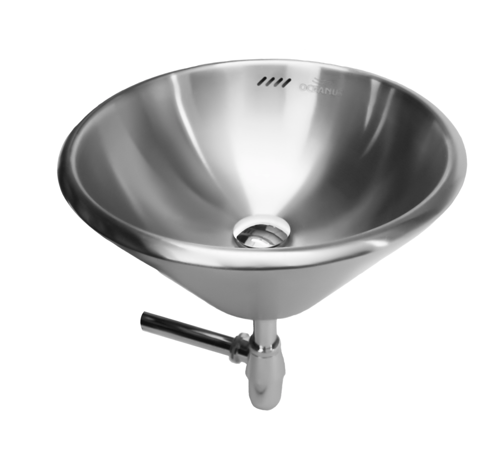 3-017.1  Раковины накладные Public Steel  - Вид №1