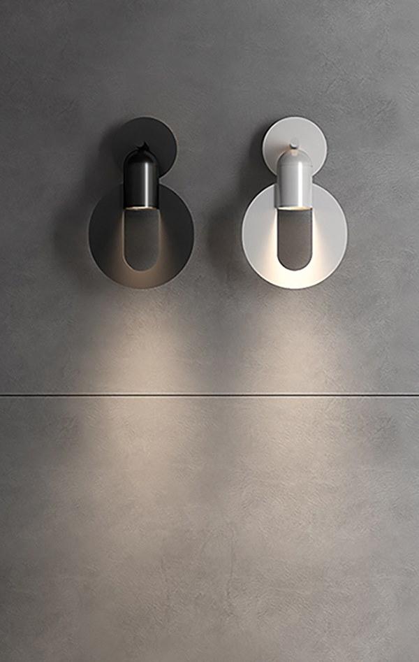 NEXO LUCE Светодиодный настенный светильник из стали Oxen wall/ceiling lamp 7012c1 - Вид №1