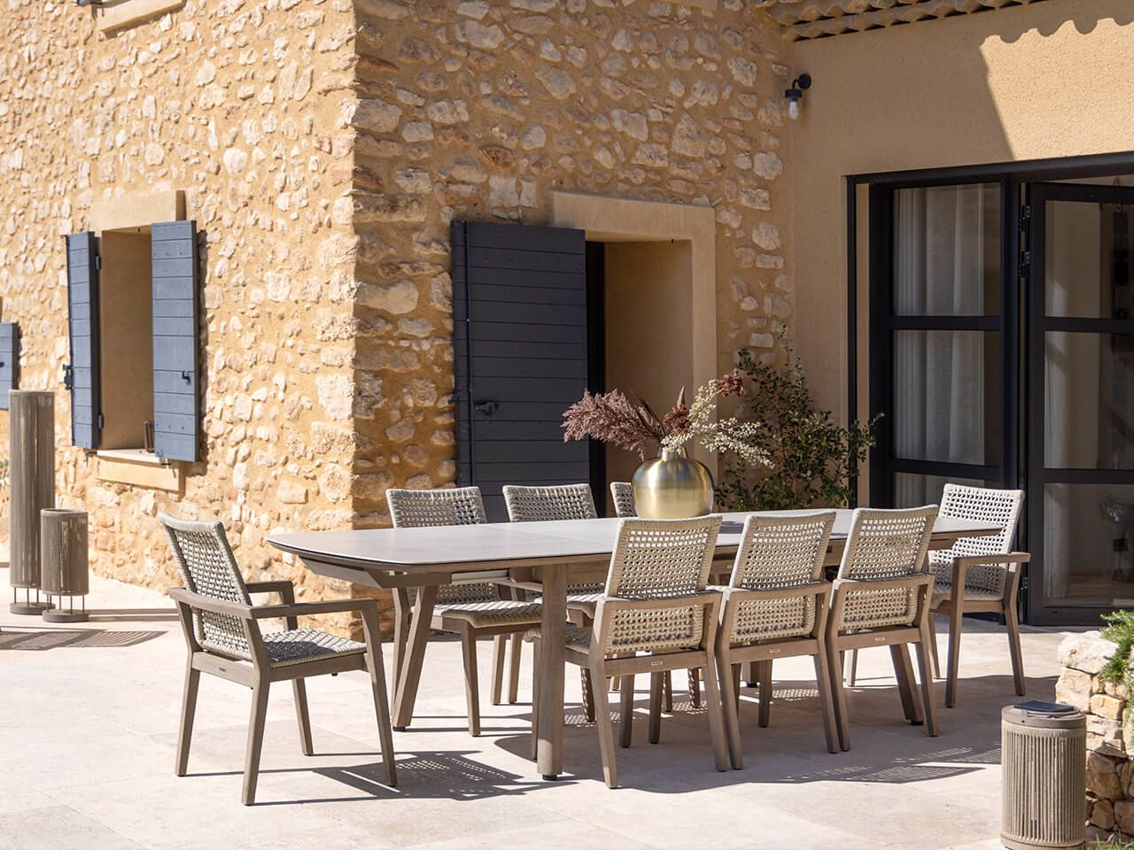 Веревочный садовый стул Les Jardins® Копенгаген ARCH-00101806 - Вид №2