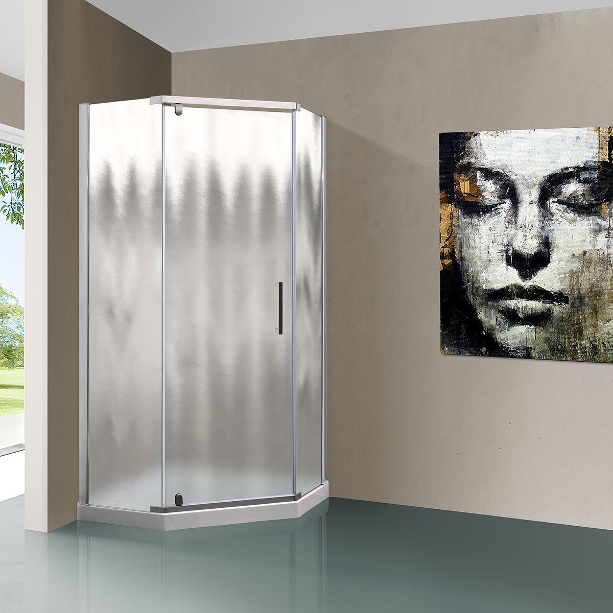 VSP-1S100CH Душевой уголок Vincea Stresa Santreyd