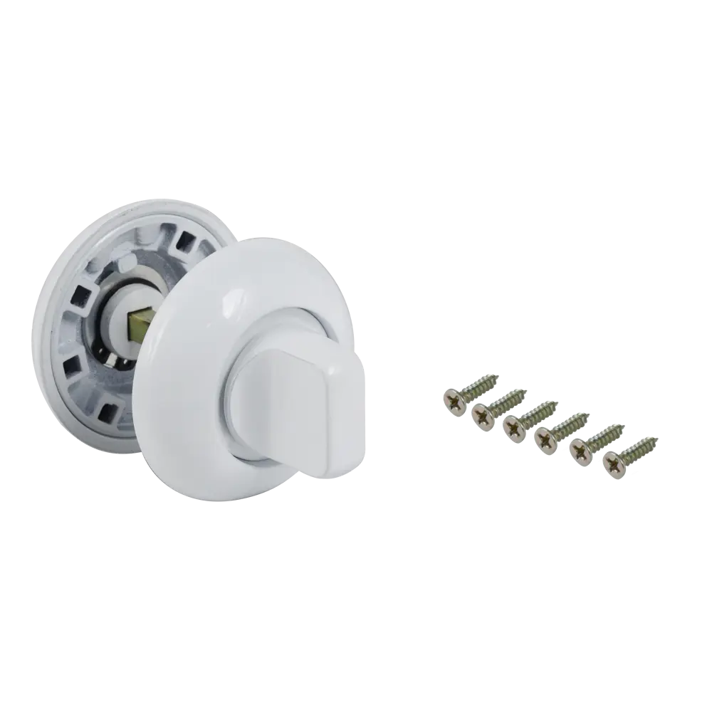 Накладка-фиксатор EDSON для межкомнатных дверей белого цвета 85165130 STLM-0059271 - Вид №1