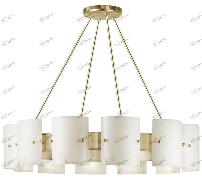 Abrissi Подвесной светильник из алебастра ручной работы Atlante 11222