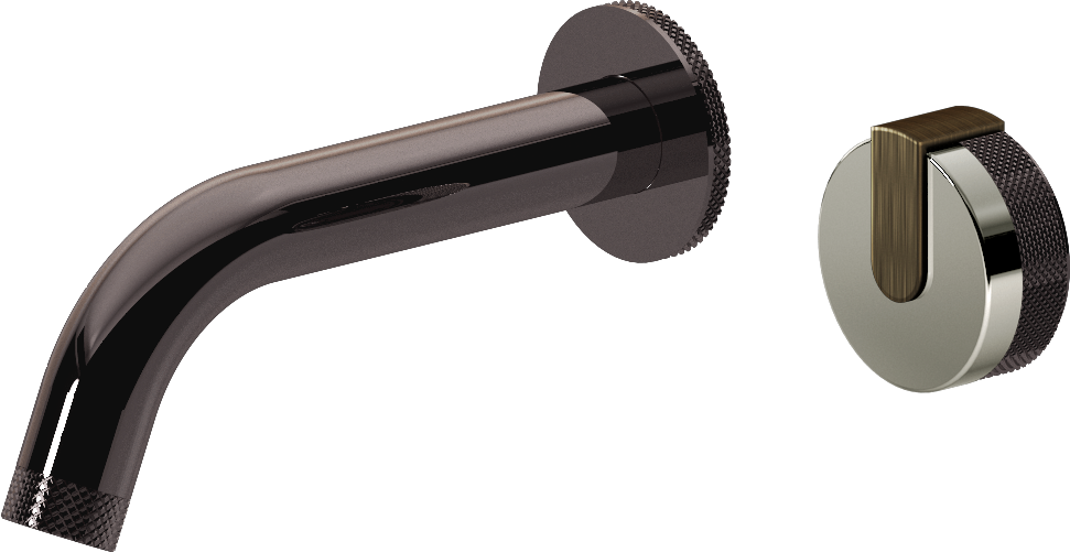 E-11535-R1PC-L1VBB-OX Настенный прогрессивный смеситель скрытого монтажа для раковины GRAFF MOD+