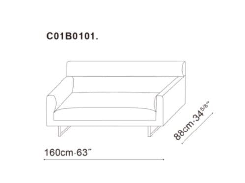 Кожаный диван CAMERICH Amor ARCH-00033802 - Вид №3