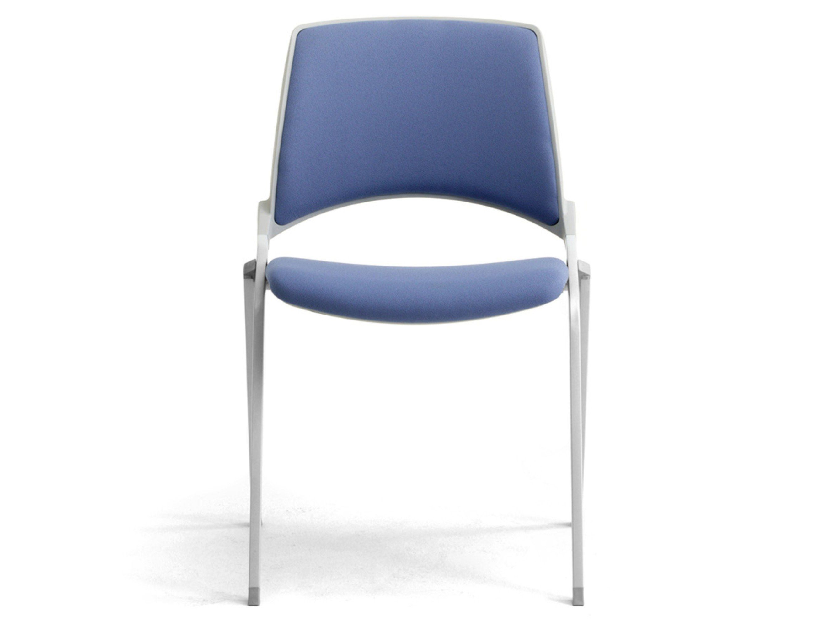 Штабелируемый стул из стали и ткани Leyform Key Ok ARCH-00099546 - Вид №1