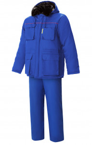 63780 Костюм "Эксперт-К" зимний василек  Зимняя спецодежда  размер 48-50/170-176