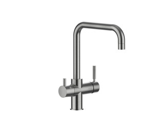 Однорычажный смеситель для кухни с поворотным изливом