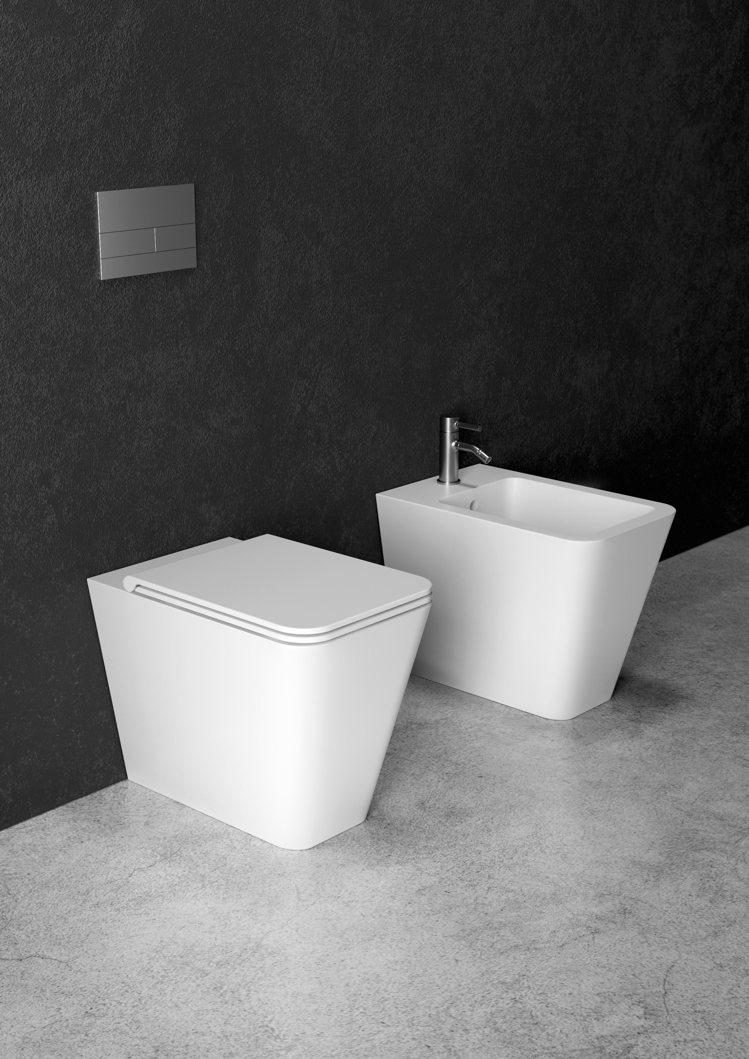 Напольный керамический туалет Alice Ceramica HIDE ARCH-00106706 - Вид №2