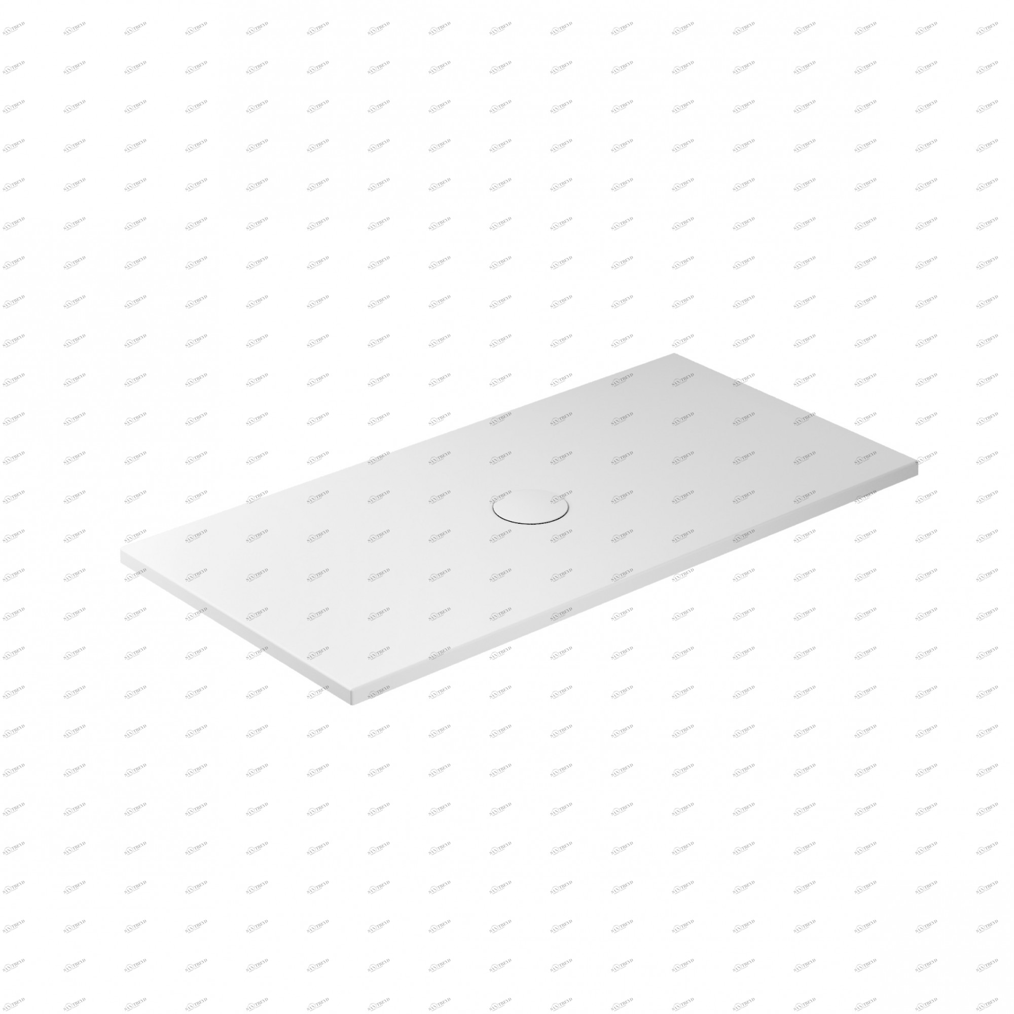 Поддон керамический H3 Белый  1046MT GALASSIA Shower Trays