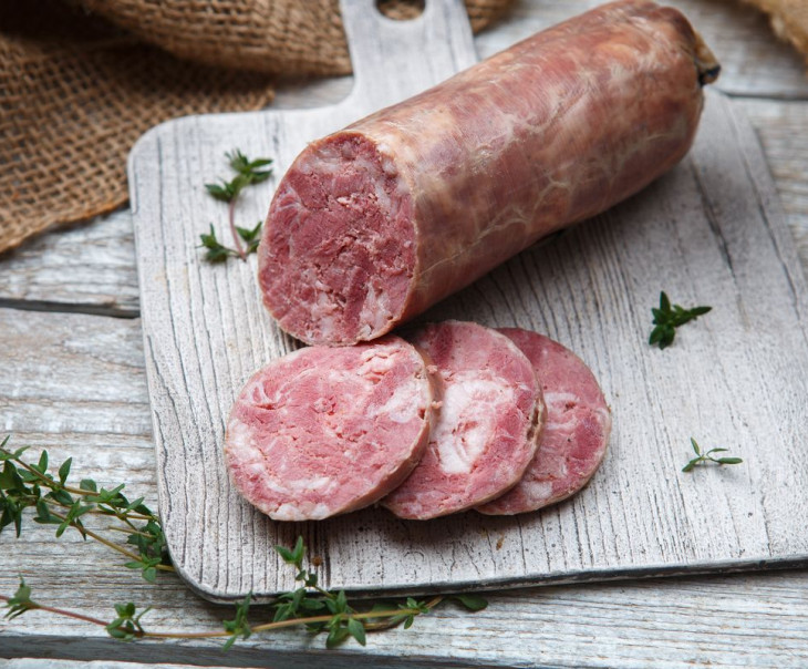 6981 Колбаса "Ветчинная" из Венгерской Мангалицы Вкусляндия  - Вид №1