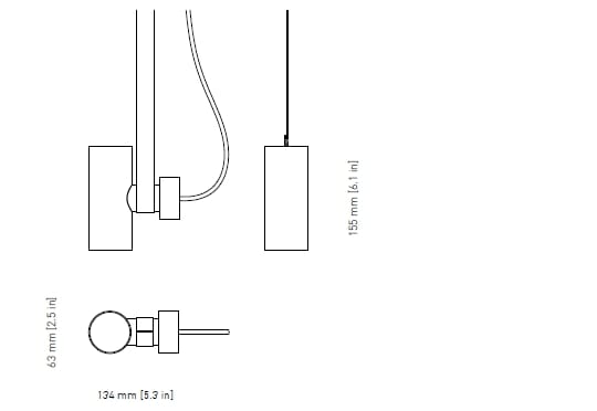 Регулируемый подвесной светильник с порошковым покрытием +kouple BLT ARCH-00064556 - Вид №12