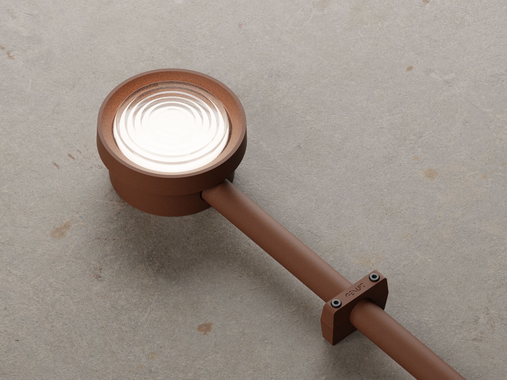 Алюминиевый настенный светильник с порошковым покрытием Genuit Corten ARCH-00032280 - Вид №1