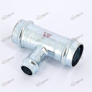 Тройник пресс оцинкованная сталь 28х15х28 IBP PC51300281528