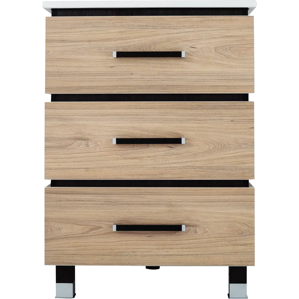 Тумба под раковину напольная «Торонто» 60 см, цвет швейцарский вяз SANFLOR STLM-2182570