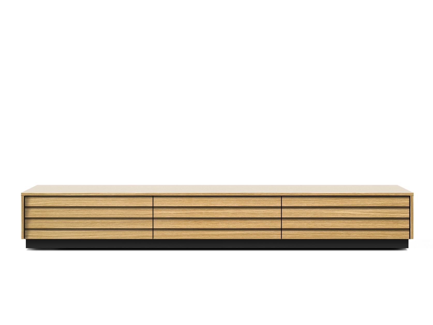 Деревянный подвесной шкаф для телевизора с ящиками Punt Sussex ARCH-00047811 - Вид №1