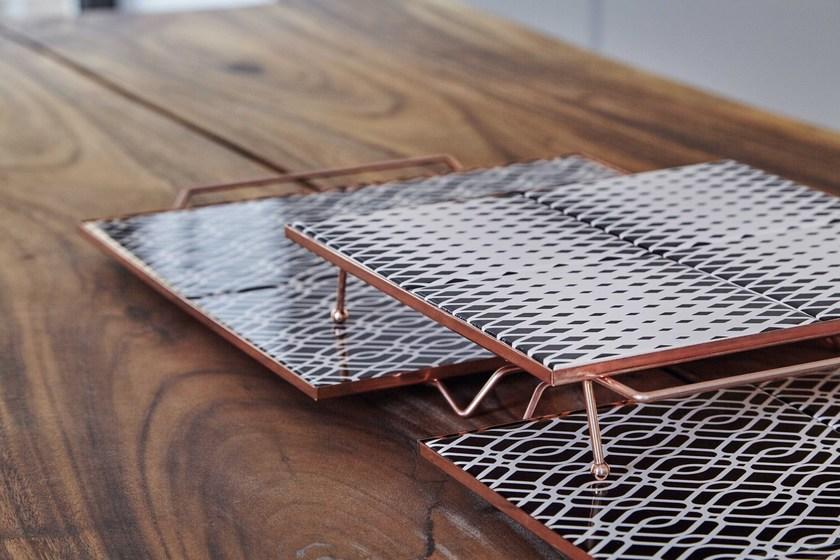 GAN Квадратный поднос из алюминия Mix&match sun-id-1393684 - Вид №38